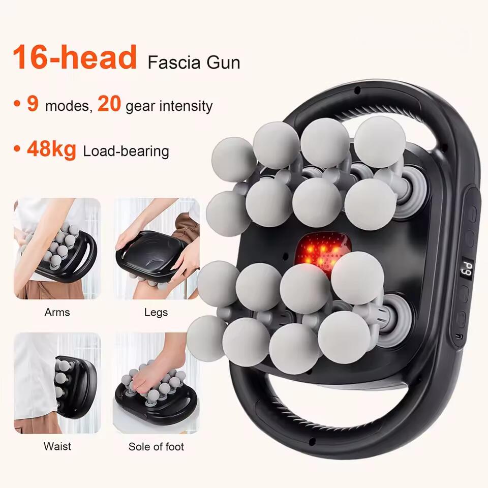Nerava™ - Innovative 16 Head Massage Gun