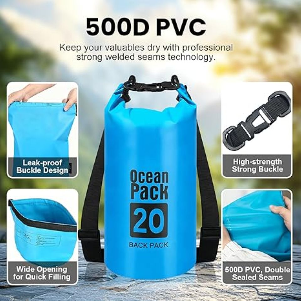 DryCore™ - Innovative Waterproof Dry Bag 20L