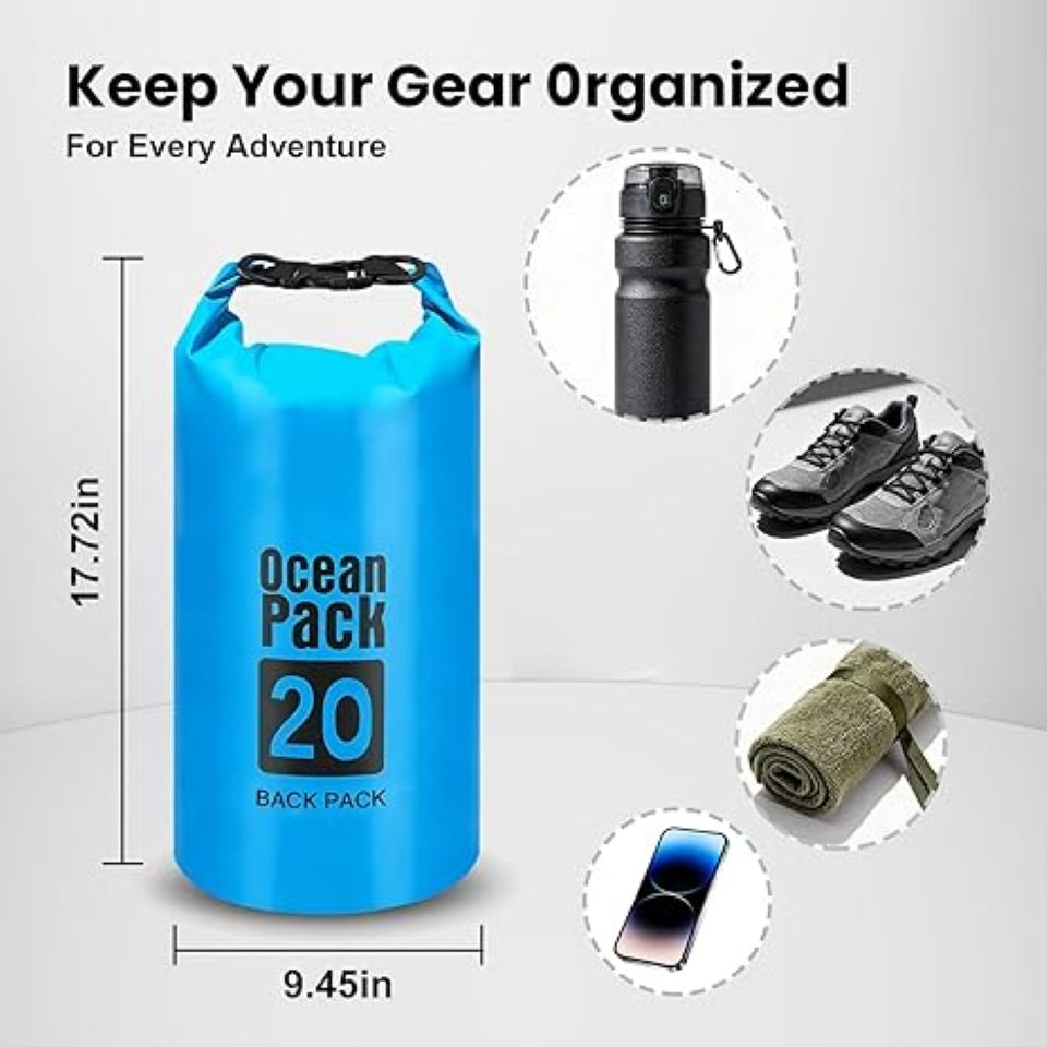 DryCore™ - Innovative Waterproof Dry Bag 20L