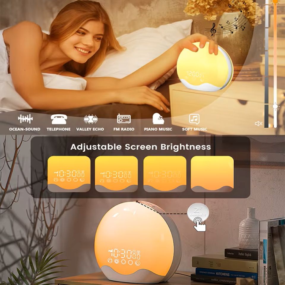 Riseva™ Sunrise Simulation Wake-Up Light