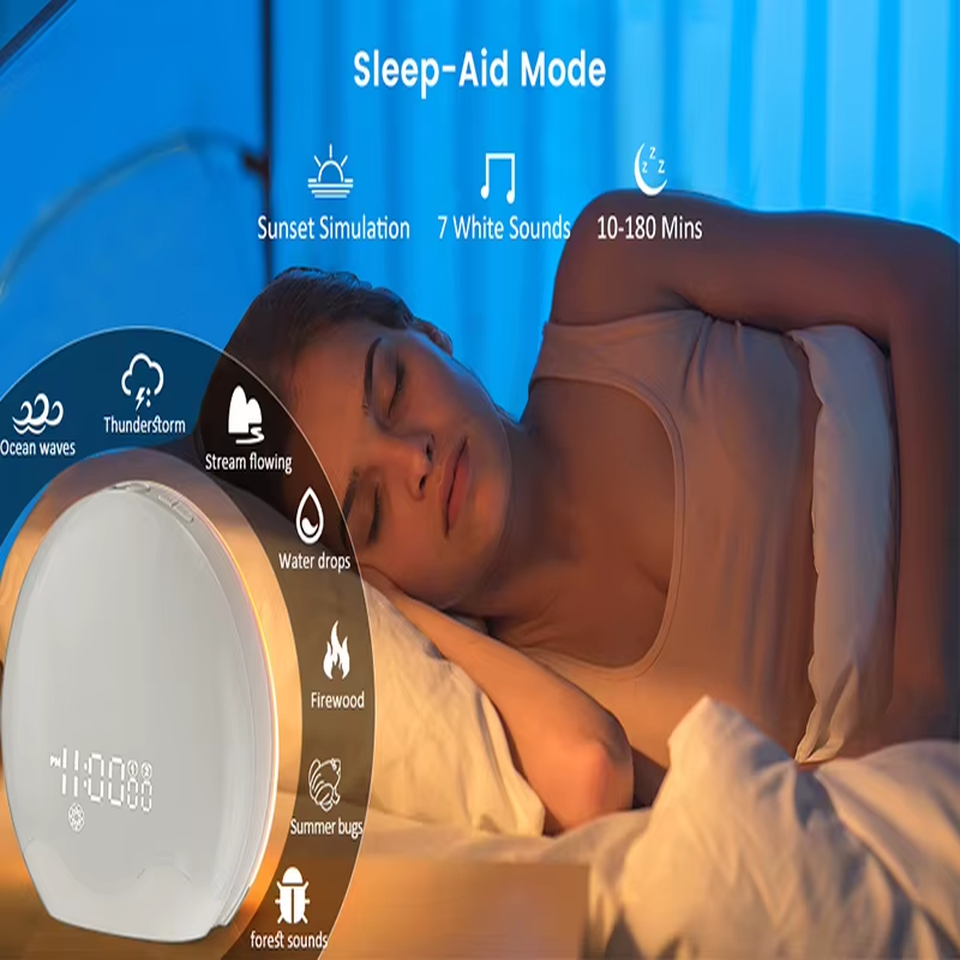 Riseva™ Sunrise Simulation Wake-Up Light